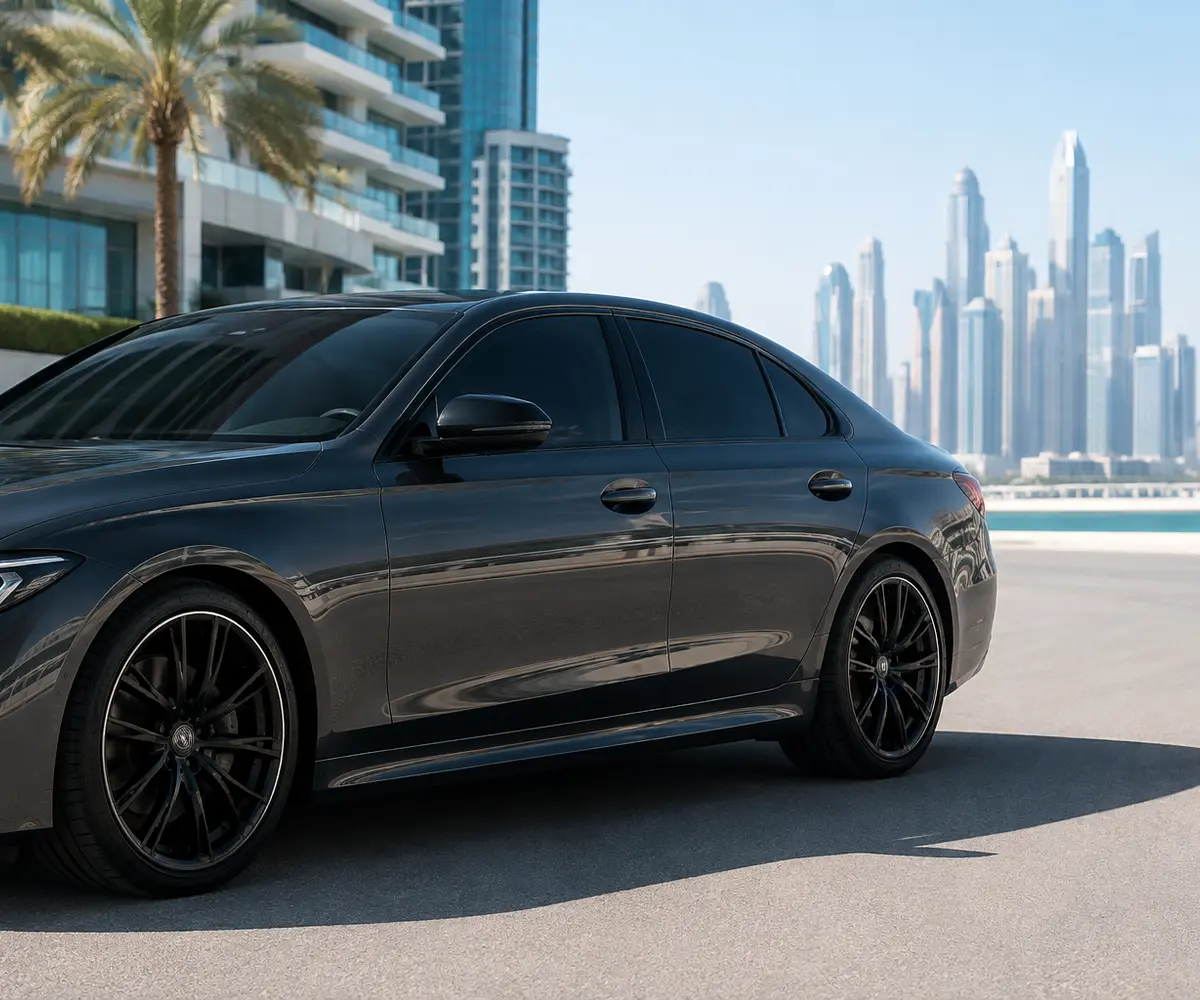 Tinted side windows